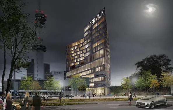 Van der Valk hotel Zuidas concept gerealiseerd met GBX