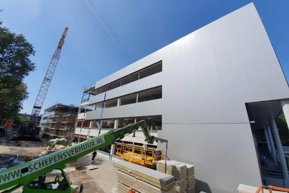 Science park Eindhoven herbouw met steenwol panelen